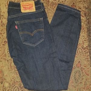 Dark Blue Pair of Levi 511 Jean's